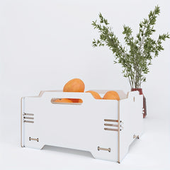 Minimalist Wooden Storage Box for Home Decor
