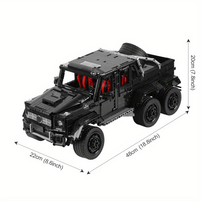 Off Road Adventure Warrior Car Model Building Blocks
