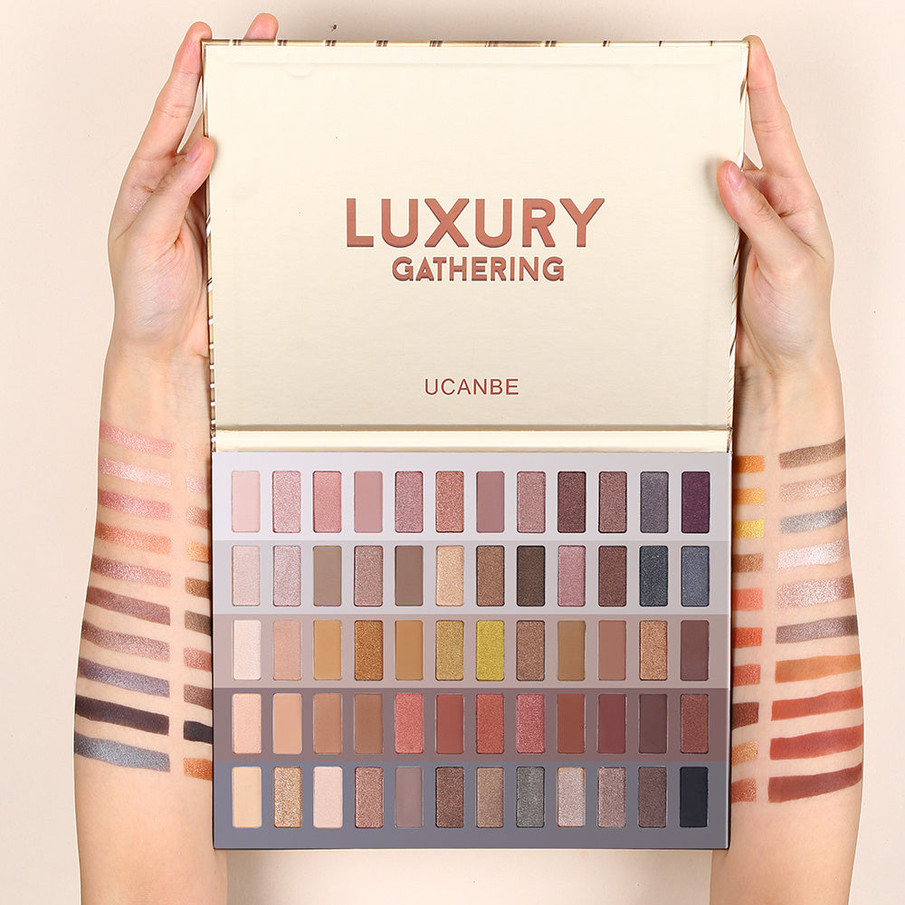 UCANBE Gathering 60 Colors Eyeshadow Palette