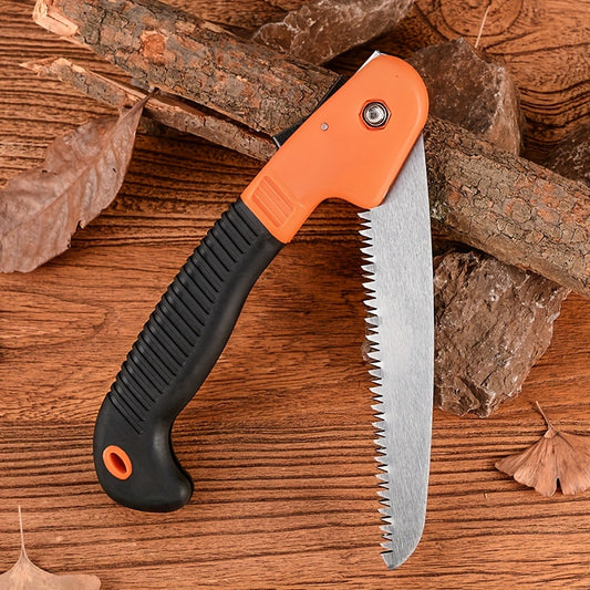 Mini Hand Saw Foldable Handle Camping Hiking Garden Pruning