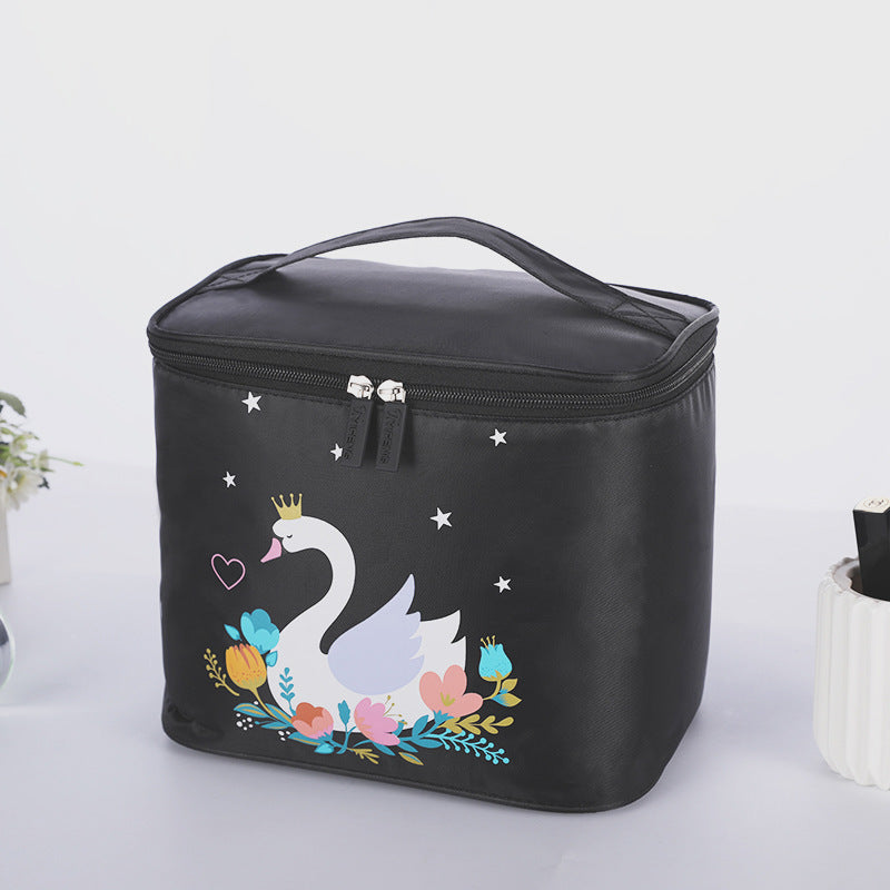 Cartoon Unicorn Square Cosmetic Bag Waterproof Makeup Case