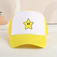 Children's Breathable Mesh Stars Baseball Cap for Boys
