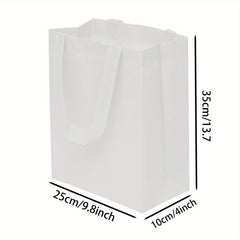 12pcs Reusable Gift Bags Non Woven Tote Bags Eco friendly Fabric Cloth