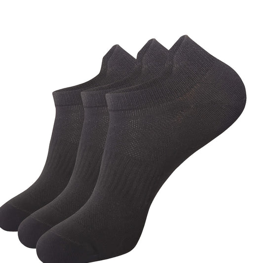 12 Pairs Men's Mid Crew Sport Socks Sweat Absorbing Comfy Breathable Socks