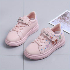 Girls' Cartoon Low Top Sneakers - Lightweight Anti Slip - All Seasons