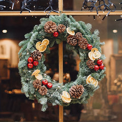 6pcs Wooden Wreath Frames DIY Christmas Crafts Unfinished Floral Hoop Rings