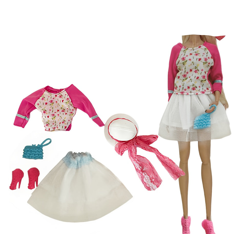 1 Set Skirt Daily Suit Clothes For 1 6 Doll