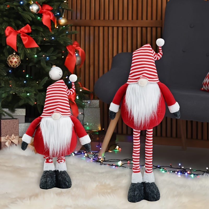 Nordic Santa Claus Telescopic Figure Christmas Decor