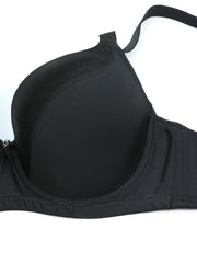 Solid T Shirt Bra Push Up Bra Women's Lingerie