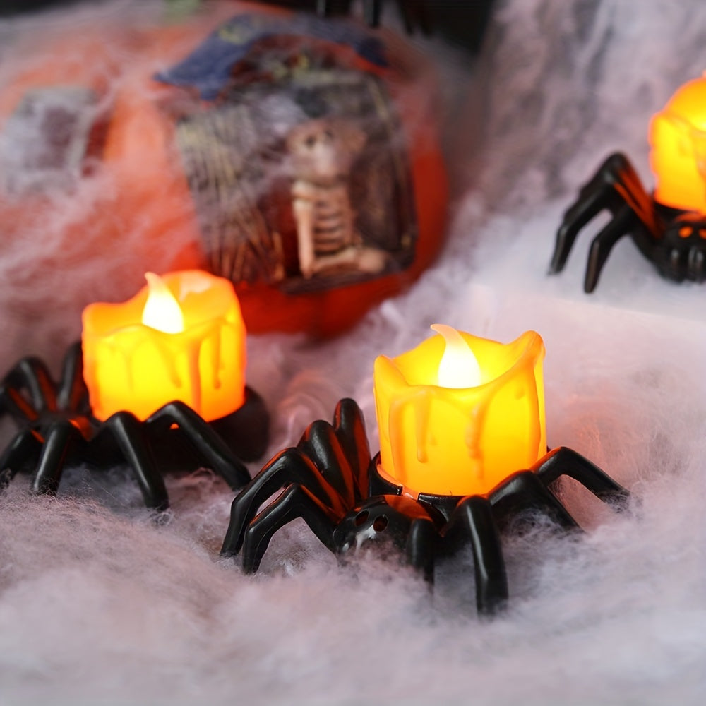 Halloween Pumpkin Lamp LED Electronic Candle Light Decoration