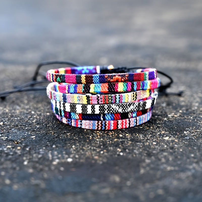 Boho Couple Bracelets Durable Adjustable Charms For Unisex