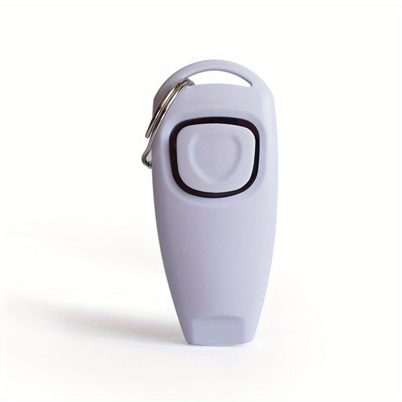 2 in 1 Dog Training Clicker & Whistle Keychain