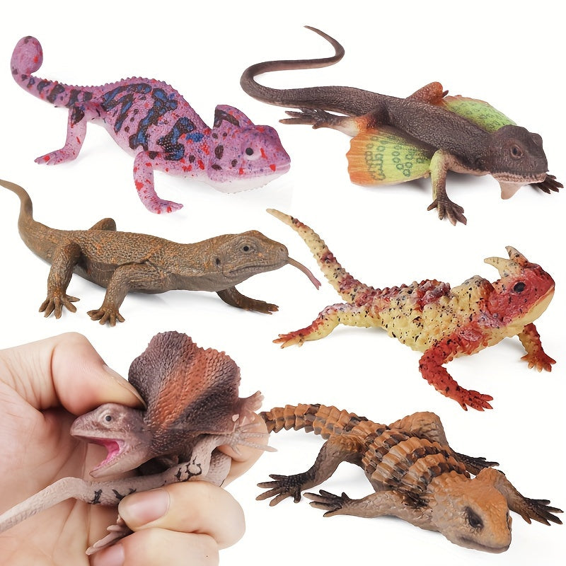 TPR Soft Glue Lizard Deformation Pressure Relief Toy