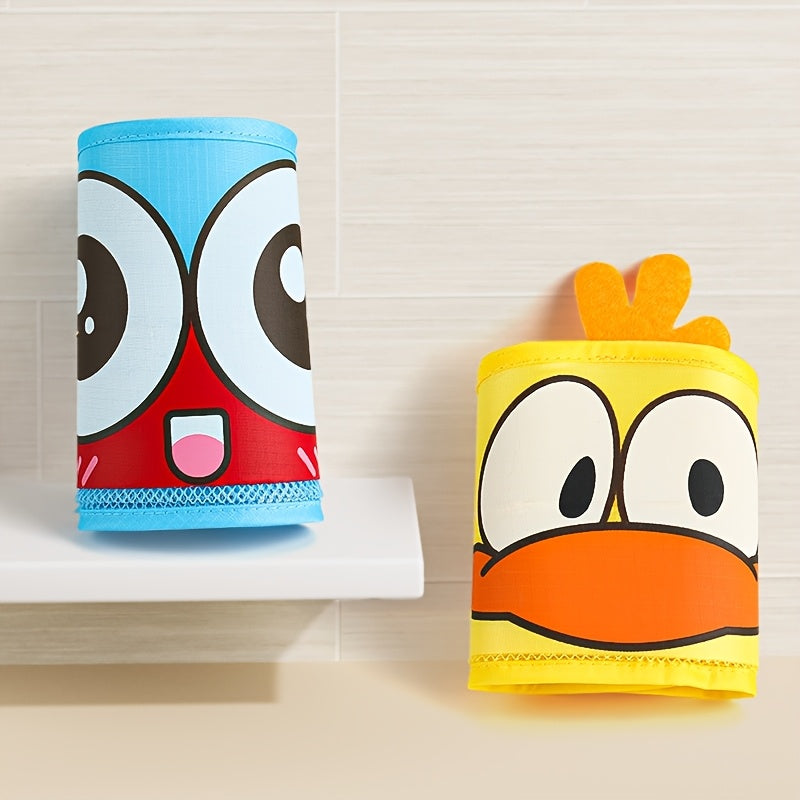KADAYAYA Kids Bath Toy Storage Bag w/ Cartoon Duck
