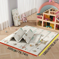 Large Waterproof Baby Play Mat with Travel Bag
