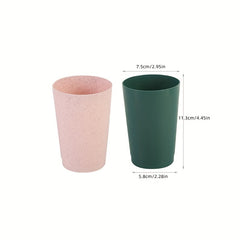 Eco-Friendly Wheat Spice Cup for Drinking & Brushing