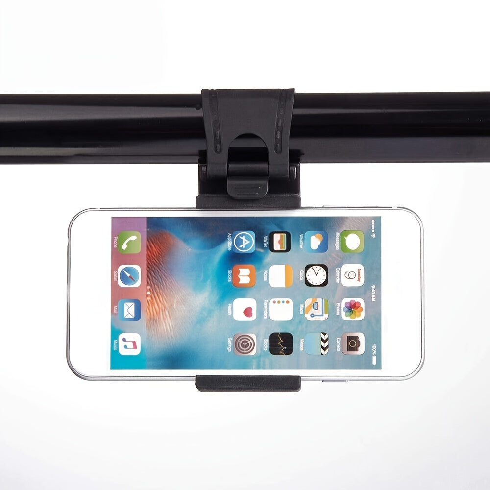 Car Steering Wheel & Bike Clip Phone Holder - Keep Your Phone Secure