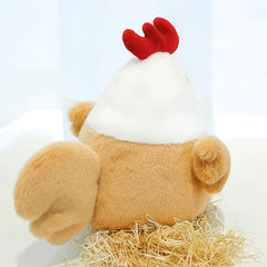 Plush Chicken Rooster Doll Soft Bedroom Pillow Gift