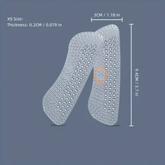 Silicone Heel Stickers Heels Grips Anti Slip Cushions Foot Care Protector