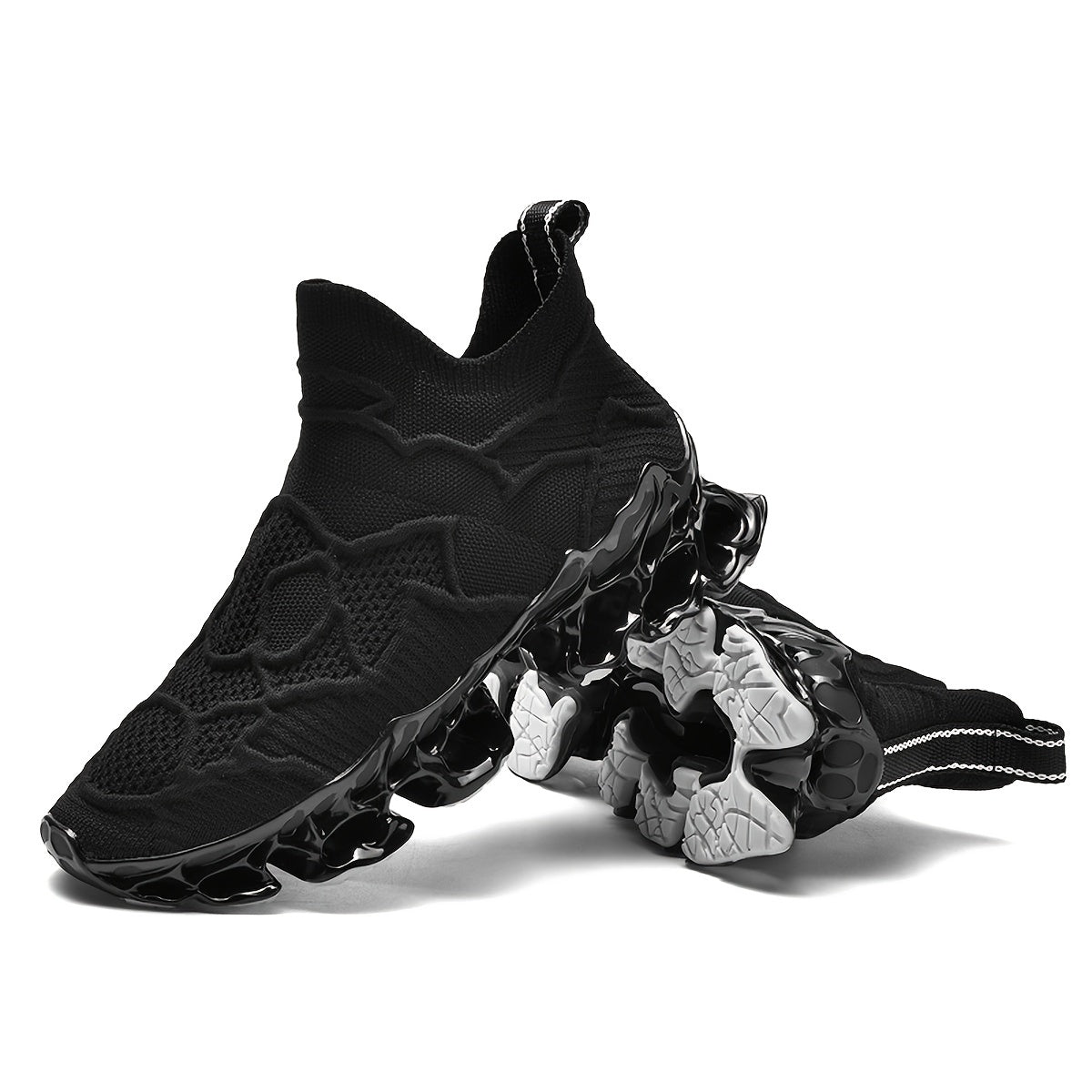 Men's Blade Sneakers Trail Running Shoes Slip-on Outdoor Athletic Shoes