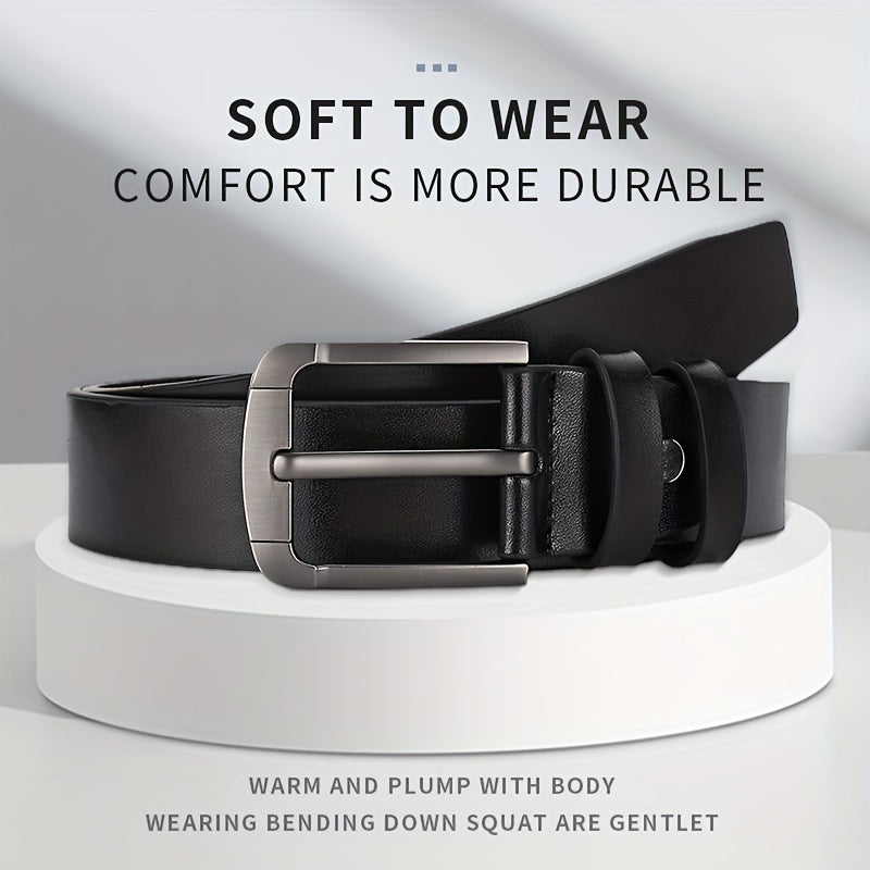 Men's Buckle Belt for Outdoor Party Holiday Business Gift
