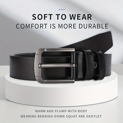Men's Buckle Belt for Outdoor Party Holiday Business Gift