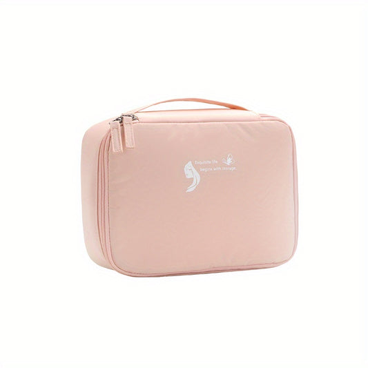 Minimalist Makeup Organizer Portable Cosmetic Bag Travel Toiletry Wash Bag