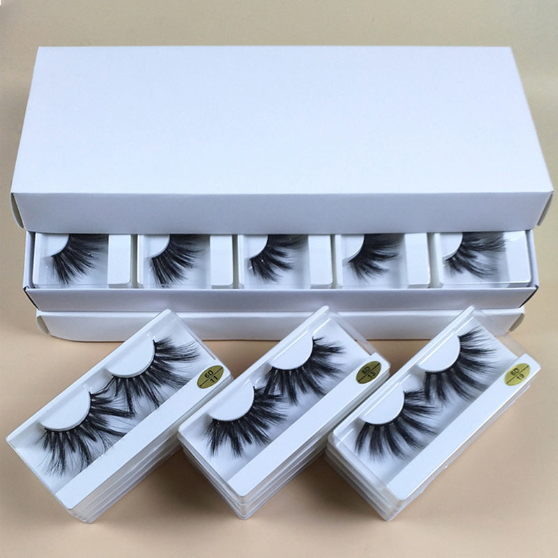 20 Pairs 25mm Mink Lashes False Eyelashes Pack - Long Dramatic Makeup