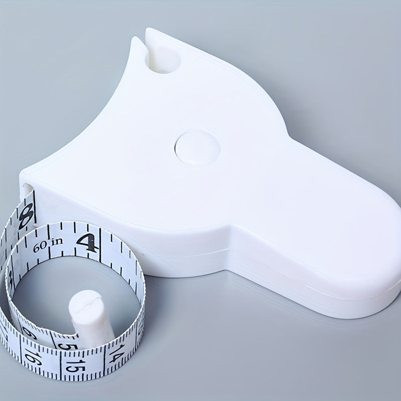Flexible Fitness Ruler with Handle & Circumference Measuring