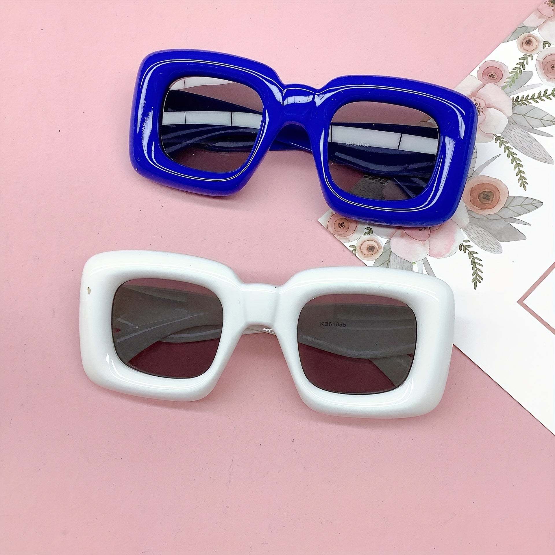 Kids Square Frame Sunglasses UV400 Outdoor Shade Glasses