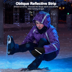 Kids Winter Gloves with Touch Screen & Reflective Designs