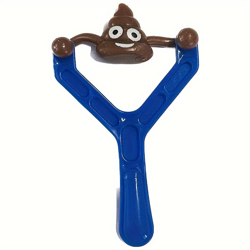 Smile Poop Slingshot Toy - Stress Relief and Party Game
