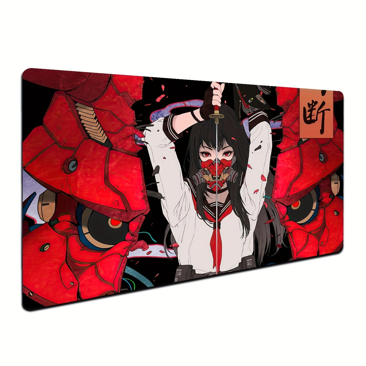 Anime Gaming Mousepad Desk Mat Large Mouse Pad Keyboard Mouse Mat - C