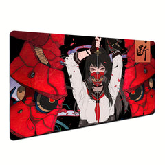 Anime Gaming Mousepad Desk Mat Large Mouse Pad Keyboard Mouse Mat - C