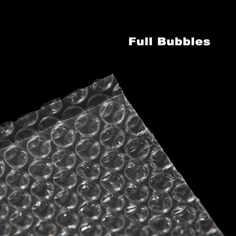 100pcs Transparent Bubble Packaging Bags Polyethylene Mailing Bags