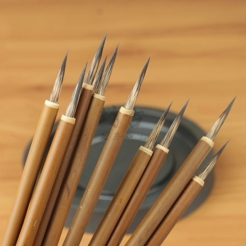 3pcs Set Fine Paint Brush Chinese Calligraphy Brush Pen