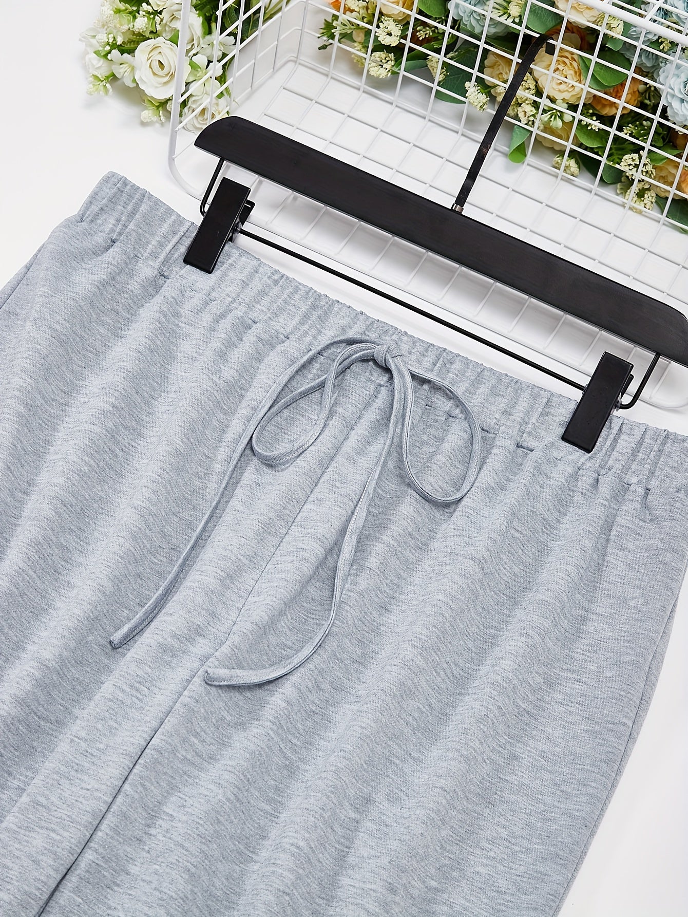  Sporty Pants Women's Plus Wide Leg Trousers