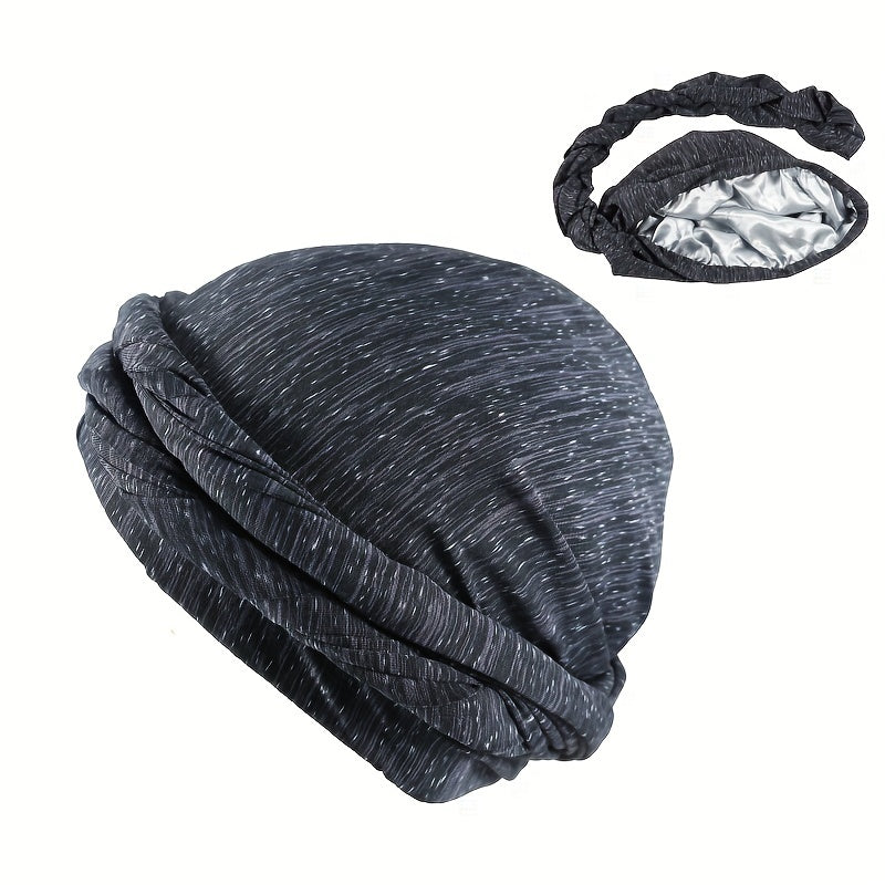 Ethnic Men's Headscarf Women's Hair Protection Braid Hats