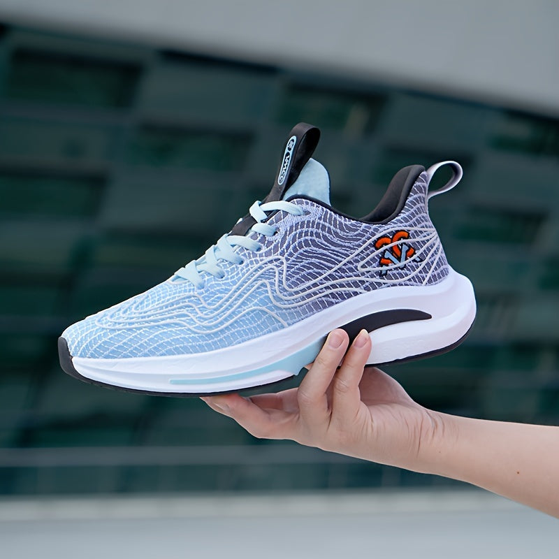 Marathon Shock Absorption Running Shoes Soft Sole Breathable Mesh Sneakers