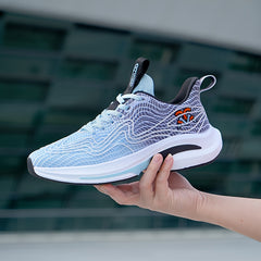 Marathon Shock Absorption Running Shoes Soft Sole Breathable Mesh Sneakers