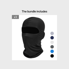 Men's Cycling Balaclava Full Face Ski Mask Windproof Helmet Liner Hat