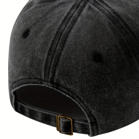 Adjustable Twill Baseball Cap for Outdoor Activities