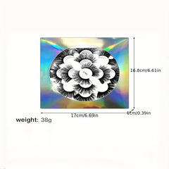 Fluffy 8D Faux Mink Lashes Natural Wispy Curly False Eyelashes