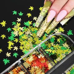 Maple Leaves Glitter Sequins Epoxy Resin Filling Autumn Series Resin Fillers