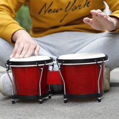 5 5 6 Inch Bongo Drums Set