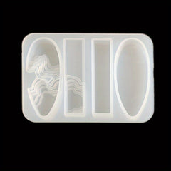 Island Resin Pendant Silicone Molds for DIY Craft Making