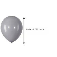 40pcs Gray Latex Balloons for Balloon Garland or Arch
