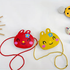 Kids Cartoon Rabbit Crossbody Bag Coin Purse for Girls