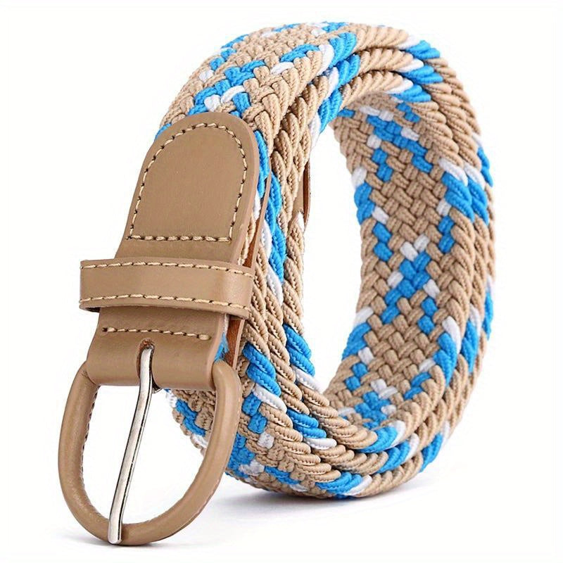 Youth Elastic Twill Weave Belt Casual Quick-drying Breathable