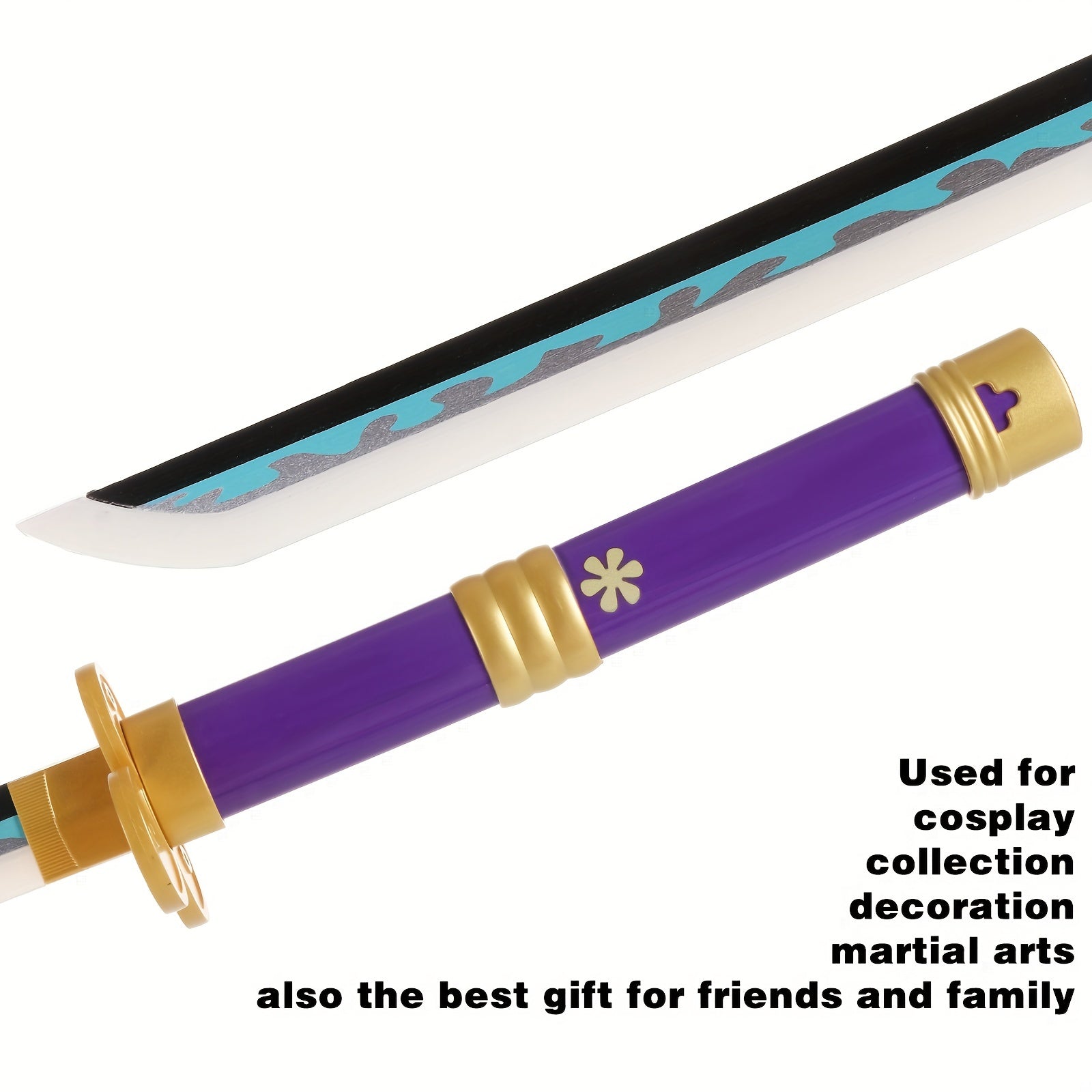 Rechargeable Anime Sword Samurai Wooden Sword Role playing Cosplay Toy